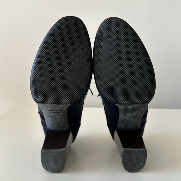 Authentic LANVIN Ribbon-Lace Satin Oxford Size US7 EU37 - Picture 6 of 12